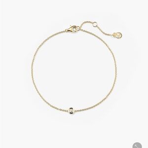 Mejuri SOLO DIAMOND BRACELET